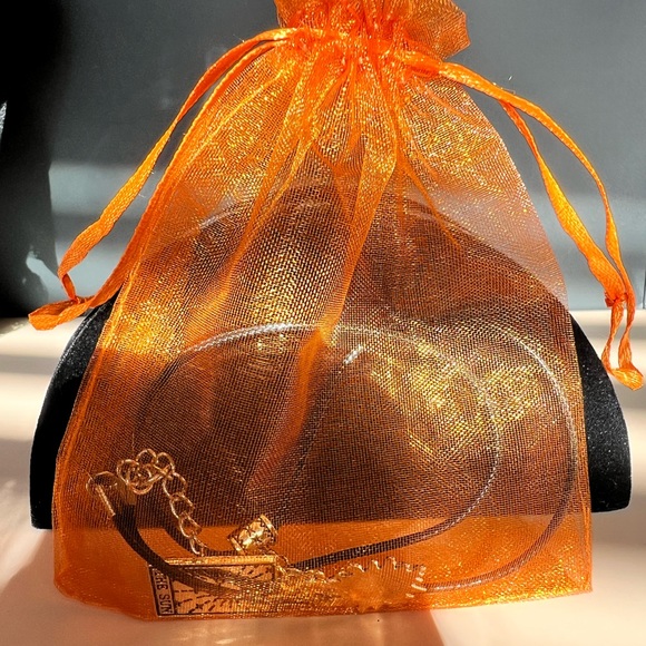 Tarot Sun Card Pendant Necklace with Sun Charm to Dangle Down Back of Neck - Picture 9 of 9